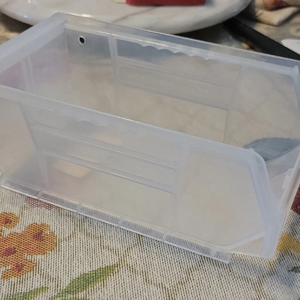 Clear Storage Bin